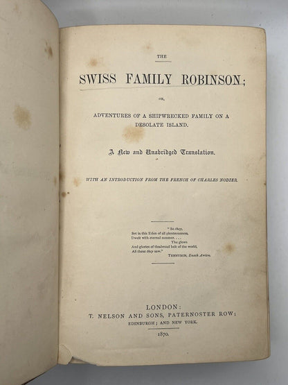 The Swiss Family Robinson by Johann David Wyss 1870