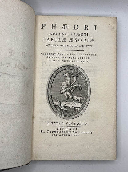 Aesop's Fables by Phaedrus 1784