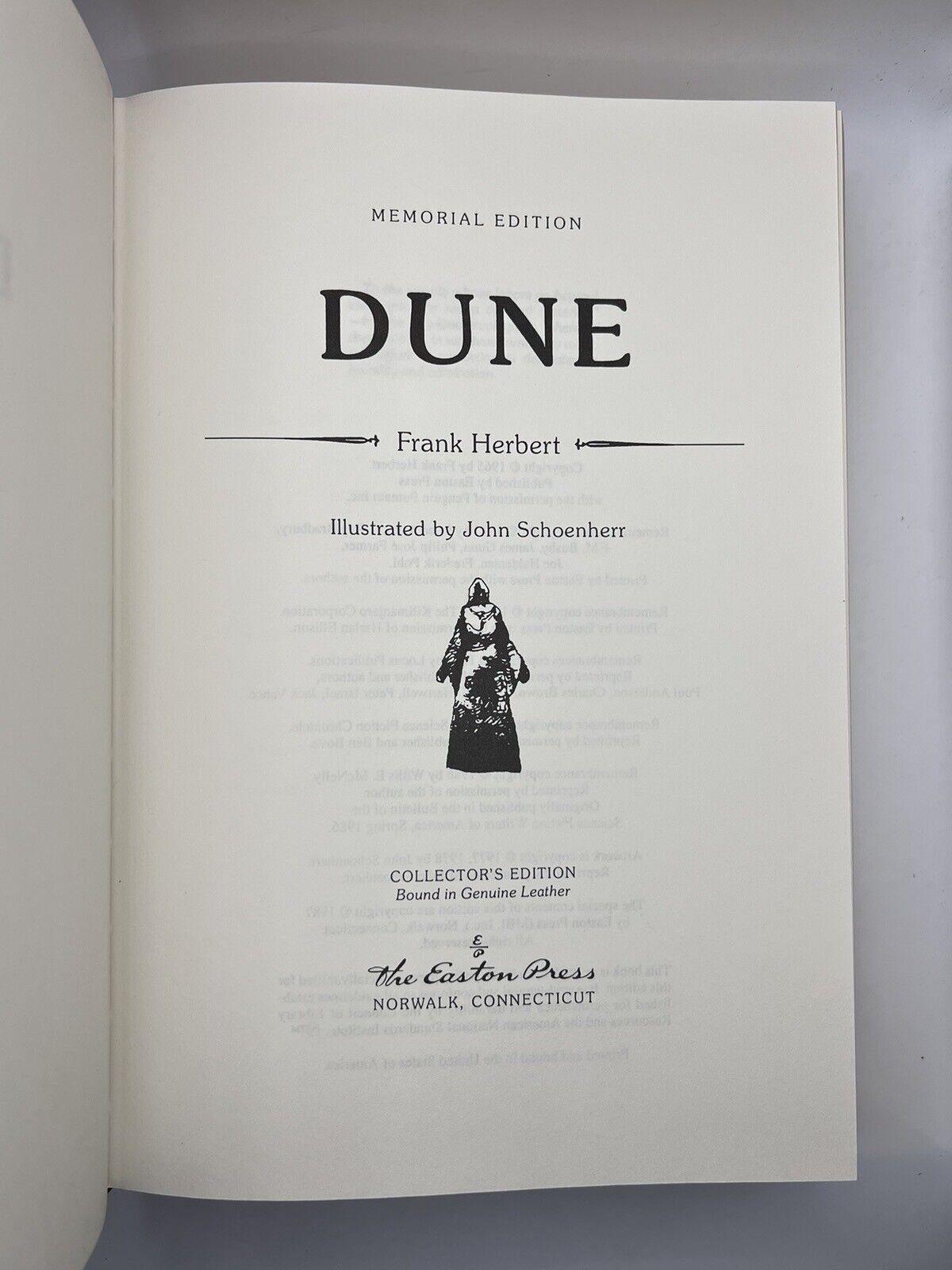 Dune by Frank Herbert 1987 Easton Press