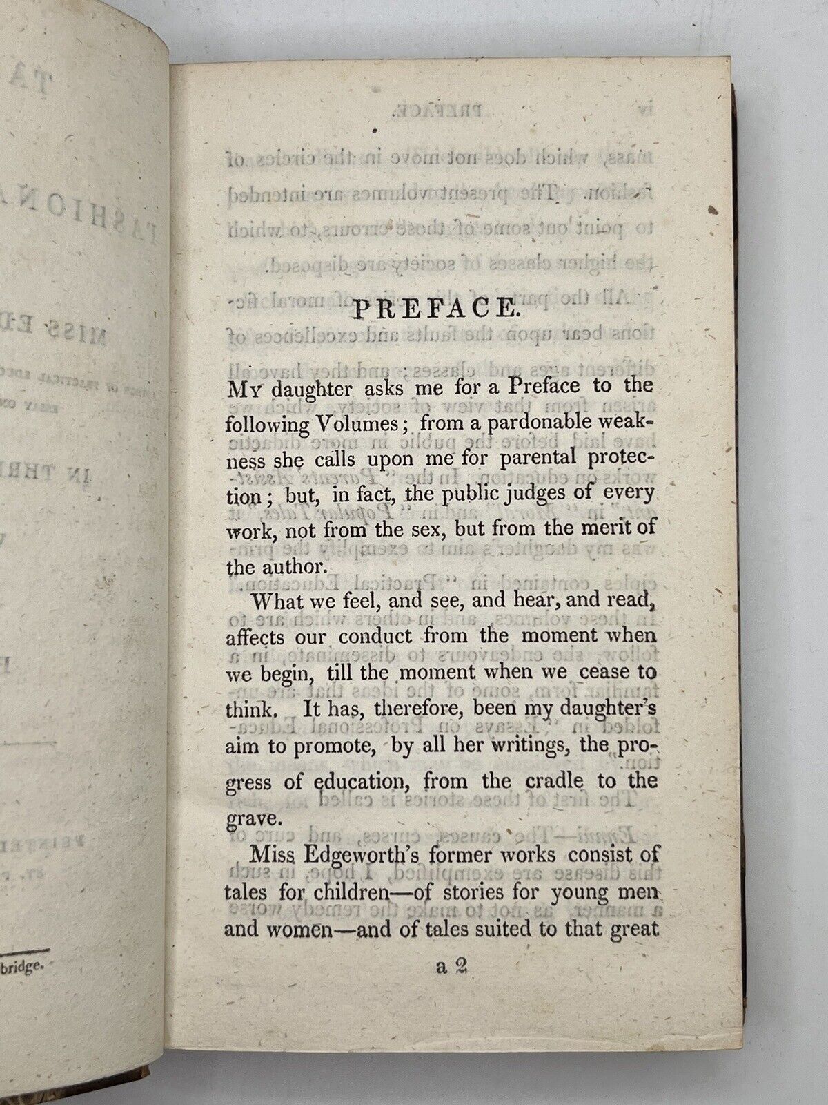 Tales of Fashionable Life by Maria Edgeworth 1809-1812 First Edition