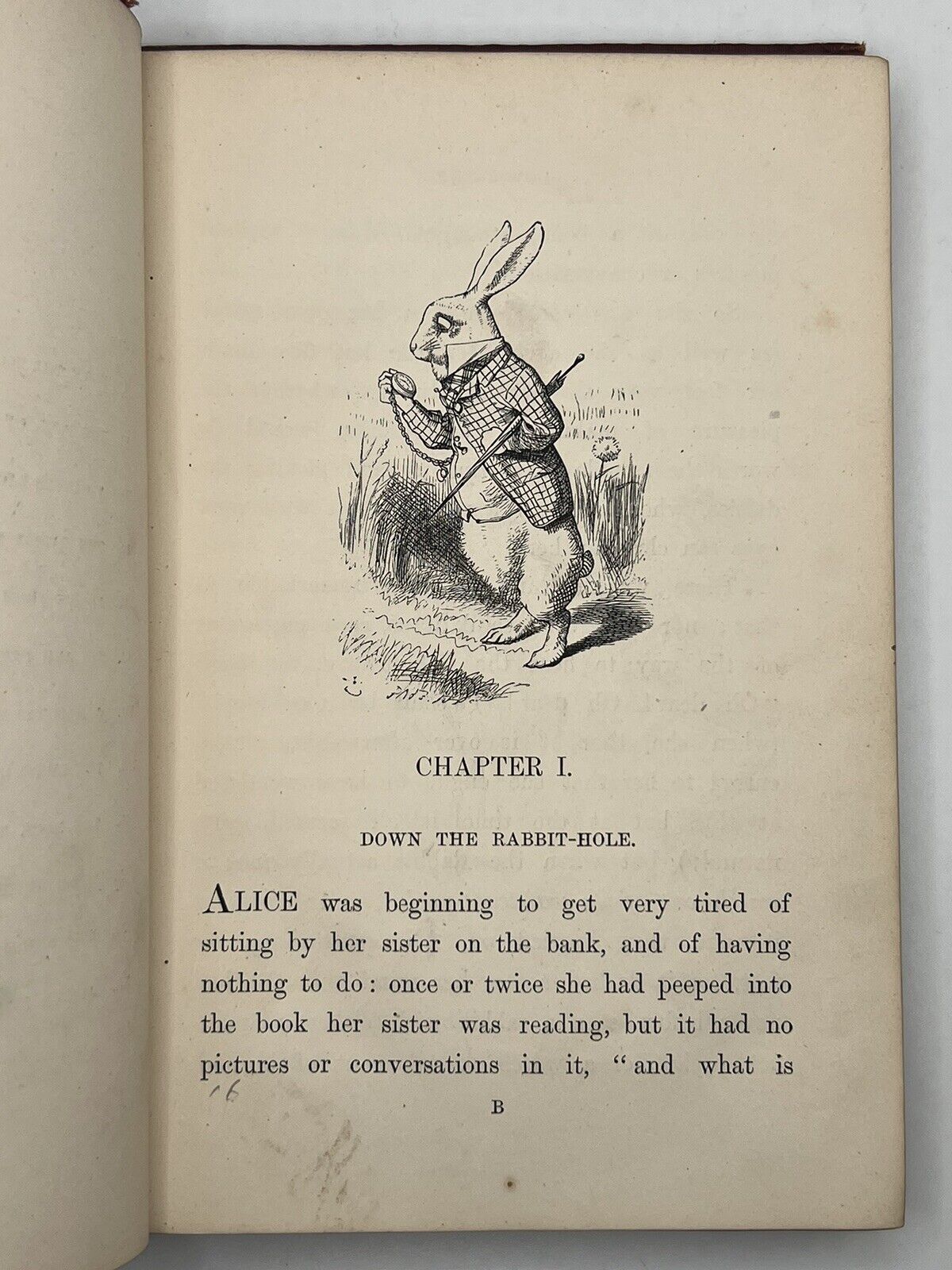 Alice's Adventures in Wonderland by Lewis Carroll 1867 First Edition