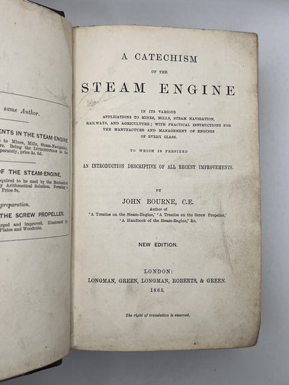 The Steam Engine by John Bourne 1865