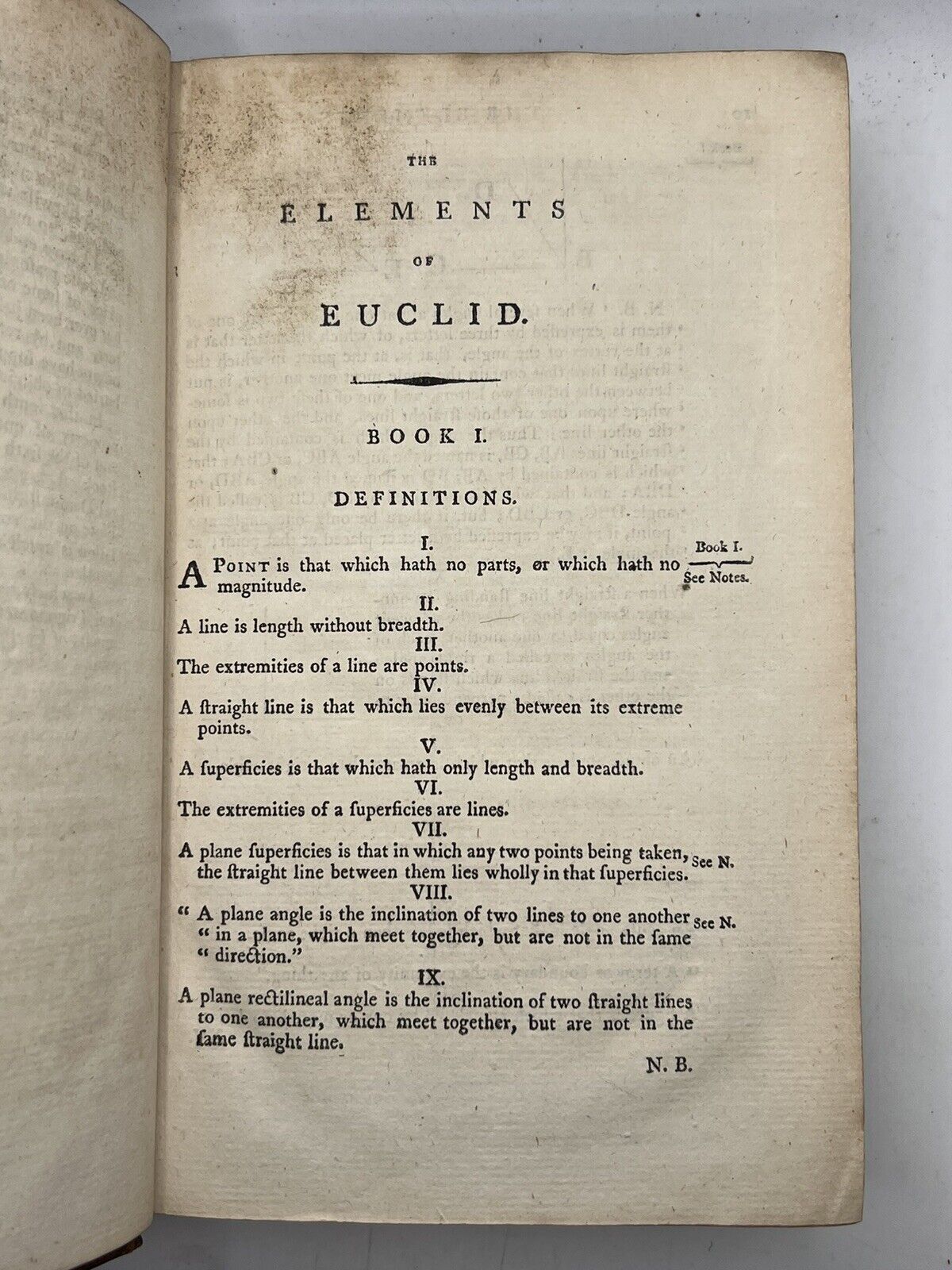 The Elements of EUCLID 1799 Simson English Edition