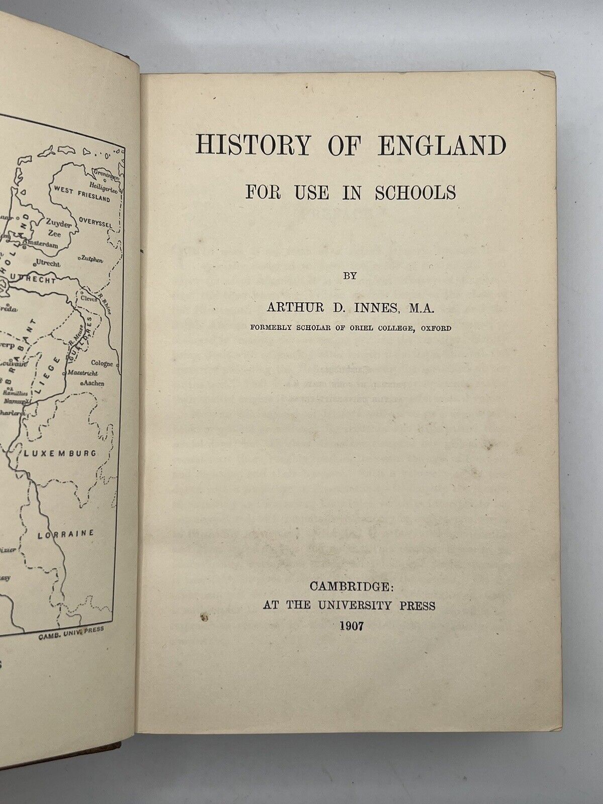 The History of England by Arthur D. Innes 1907