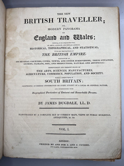 The British Traveller by James Dugdale 1819