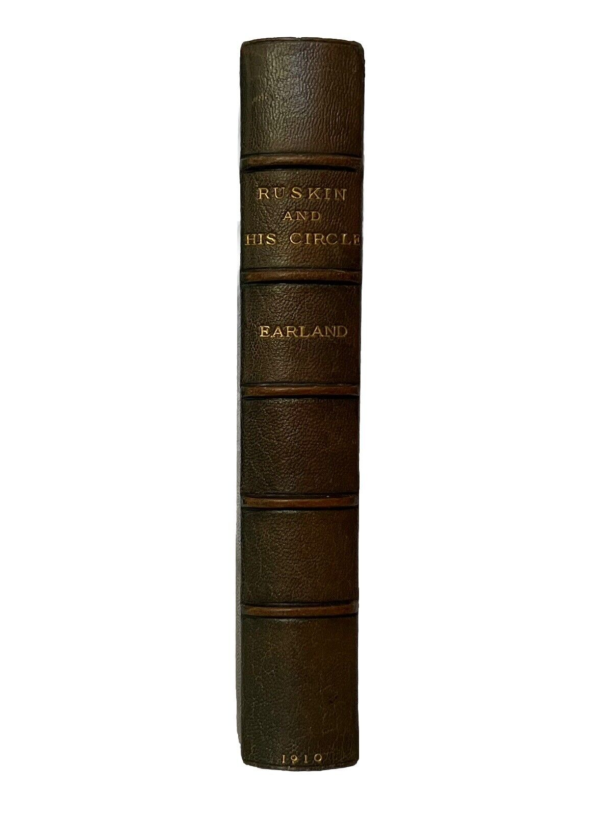 FORE EDGE PAINTING: Ruskin and His Circle 1910