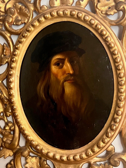 Self Portrait after Leonardo da Vinci (1452-1519)