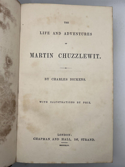 Martin Chuzzlewit by Charles Dickens 1844 First Edition First Impression