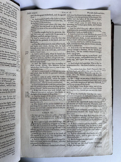 Antique King James Bible 1674