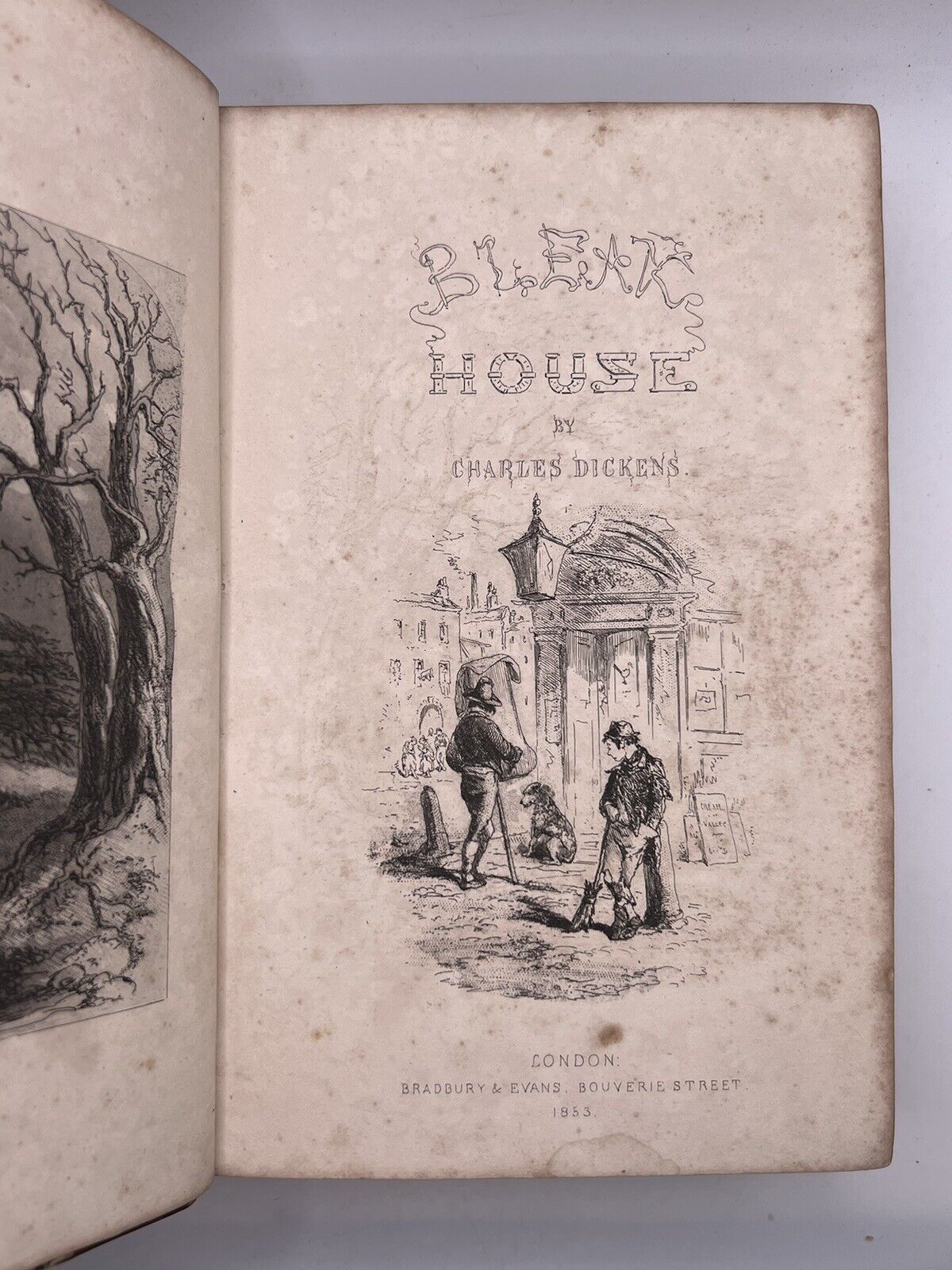 Bleak House - Charles Dickens 1853 First Edition First Impression