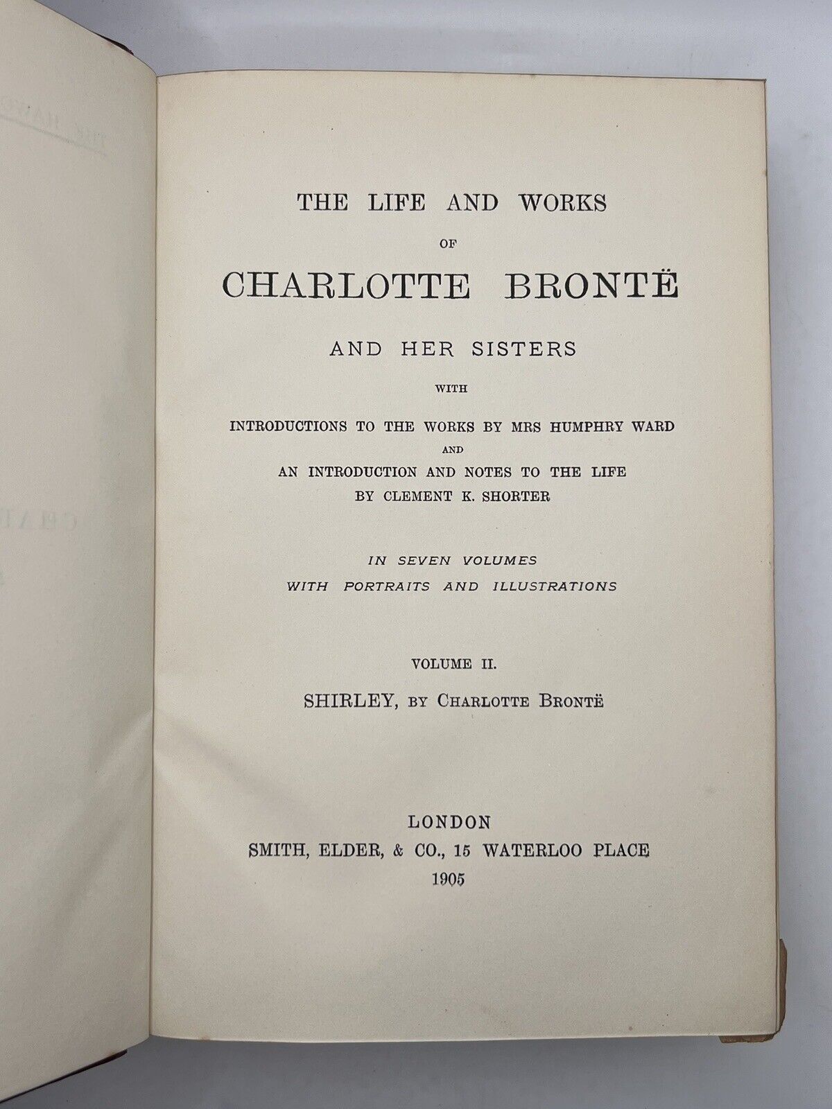 The Works of the Bronte Sisters 1904