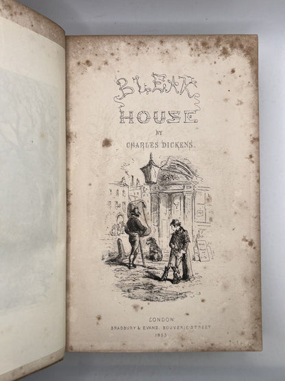 Bleak House by Charles Dickens 1853 First Edition First Impression