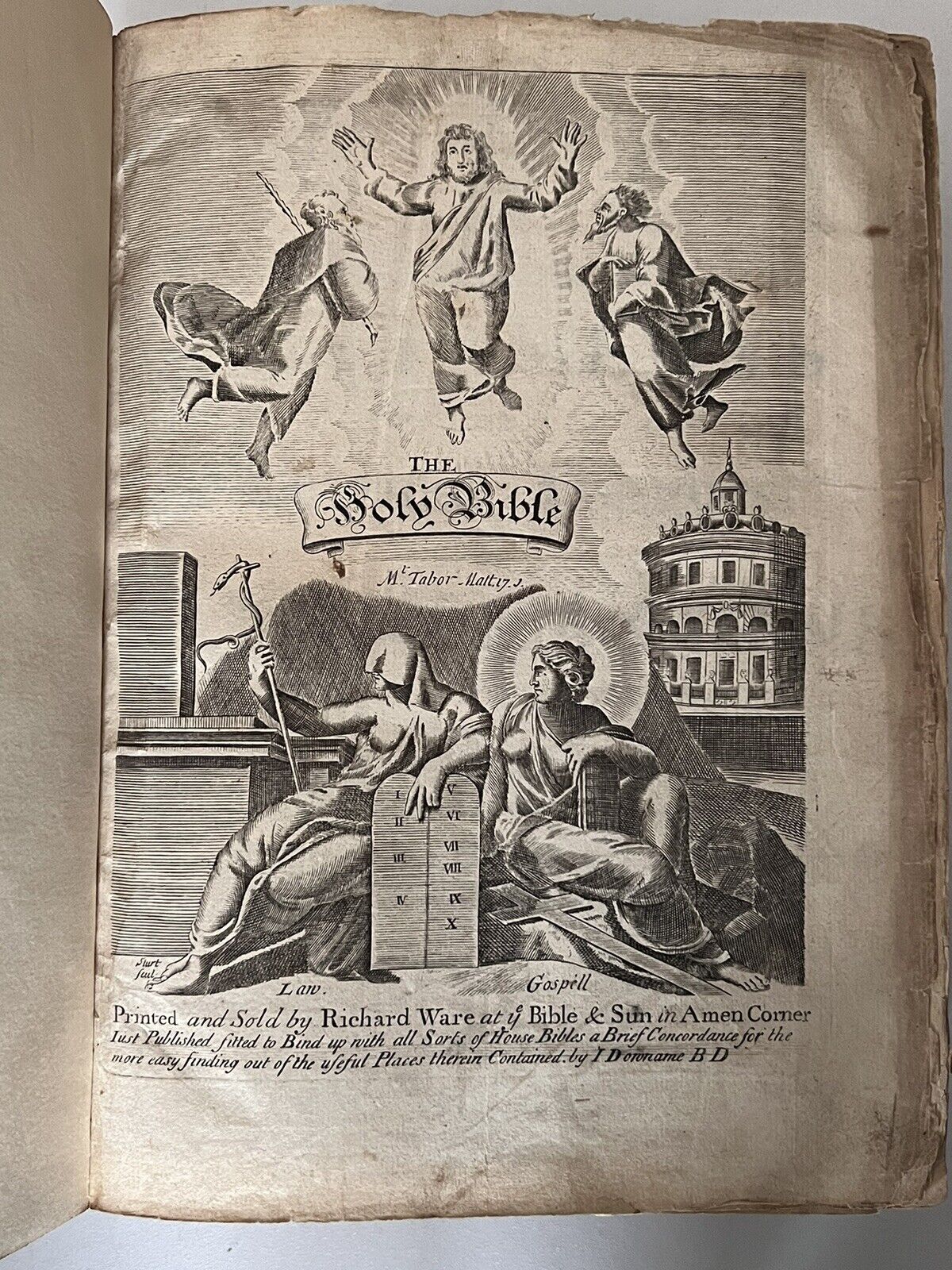 King James Bible 1723 John Baskett