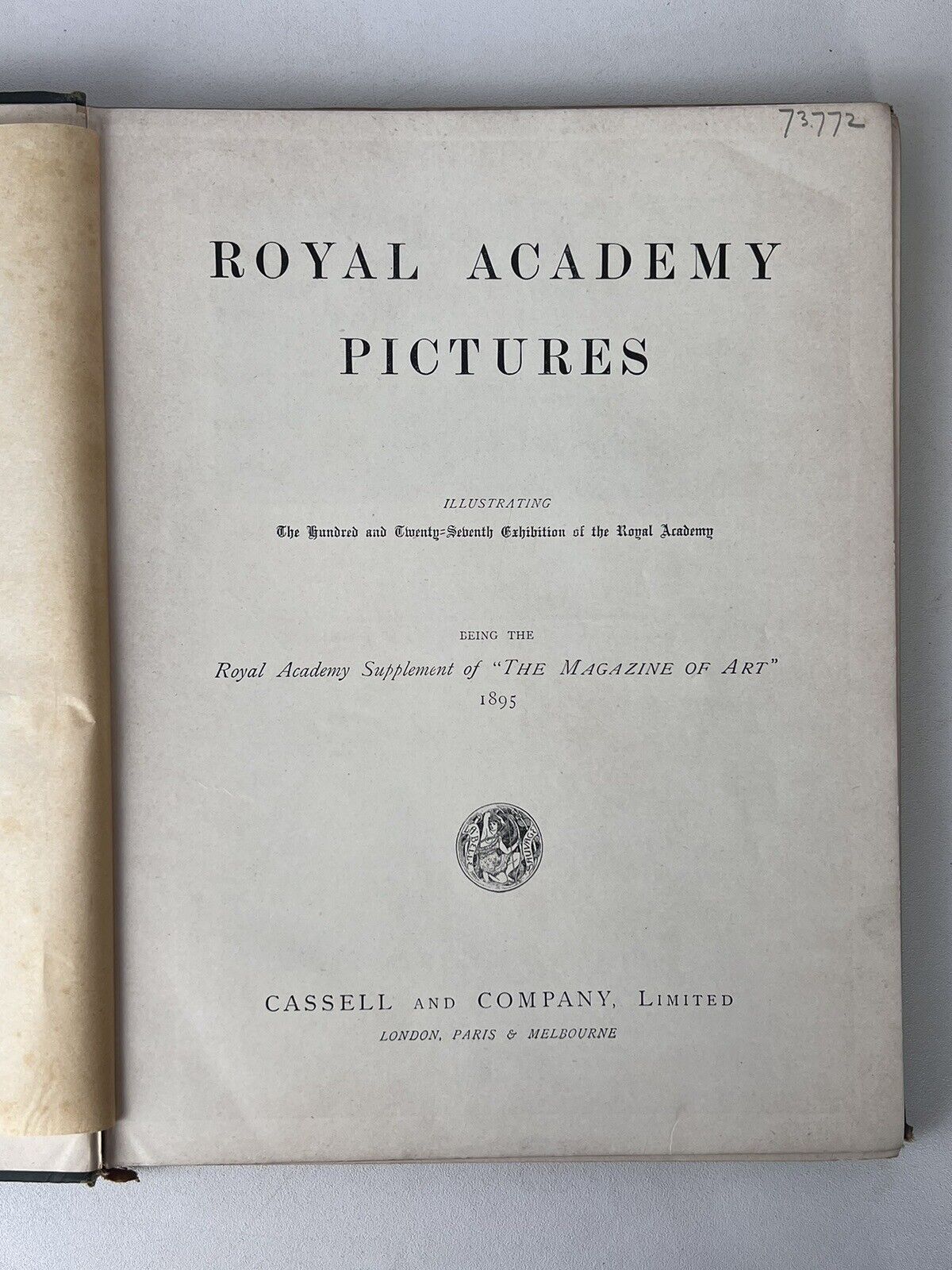 Royal Academy Pictures 1895-1909