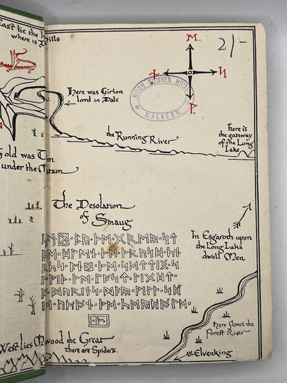 The Hobbit by J. R. R. Tolkien 1946 First Edition Fourth Impression