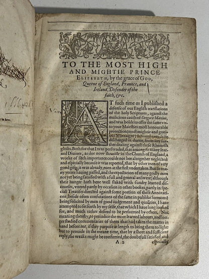 Fulke's New Testament 1601