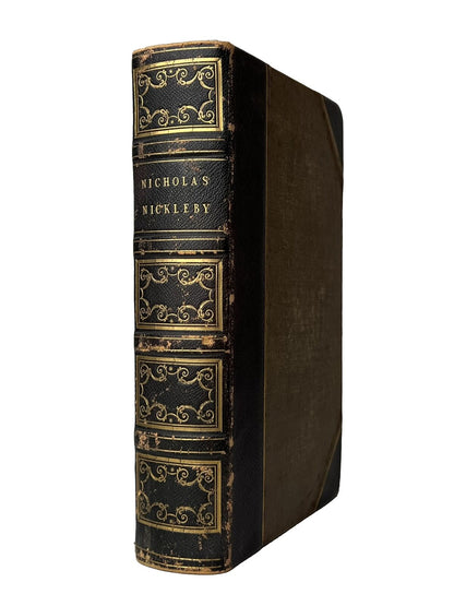 Nicholas Nickleby by Charles Dickens 1839 First Edition First Impression