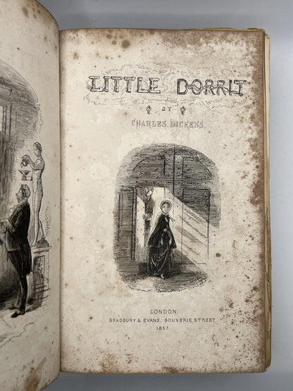 Little Dorrit by Charles Dickens 1857 First Edition