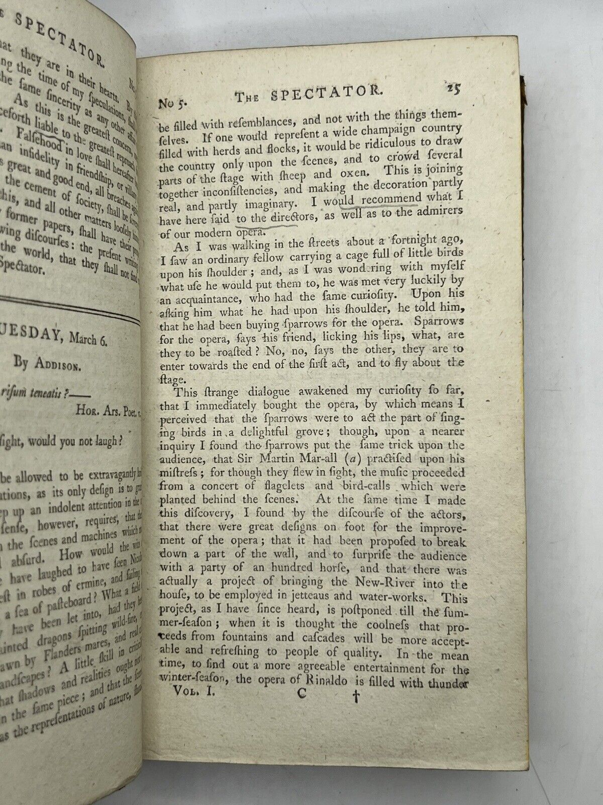 The Spectator c.1770; Joseph Addison, Steele