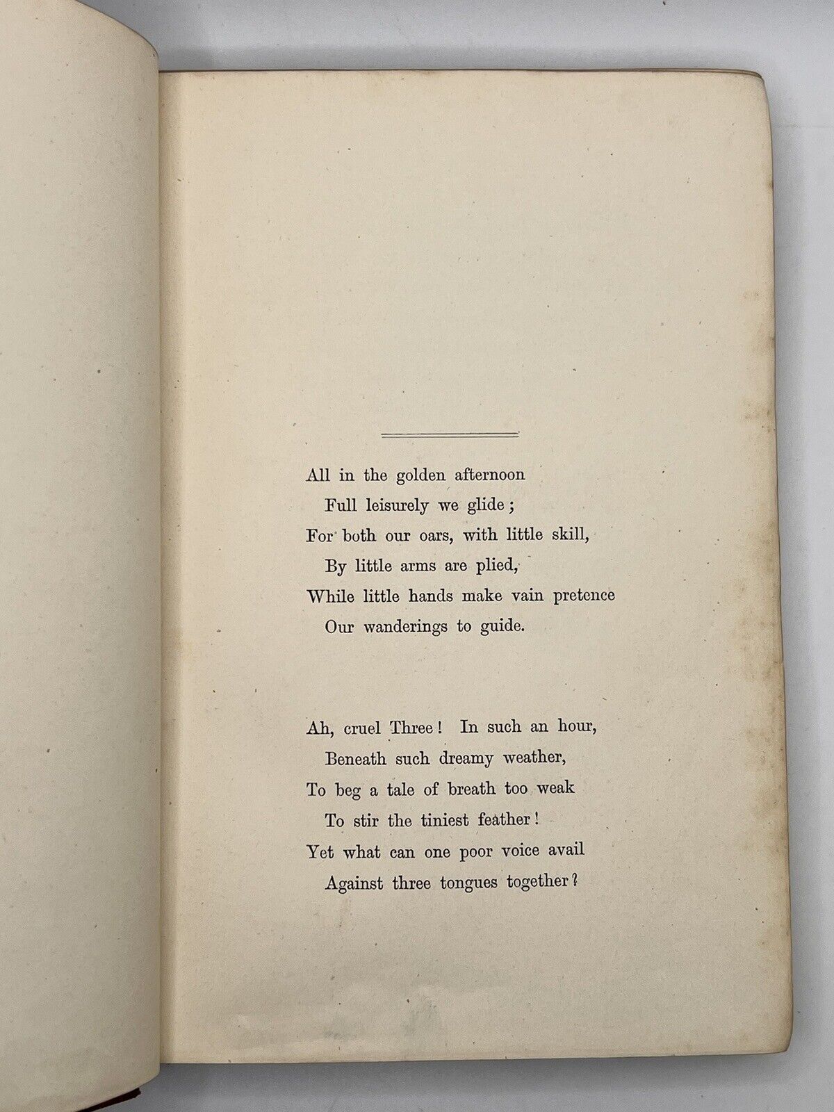 Alice's Adventures in Wonderland by Lewis Carroll 1867 First Edition in Original Cloth