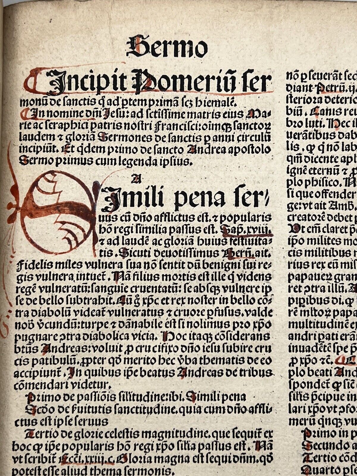 Pelbartus Sermons 1502 Post-Incunable