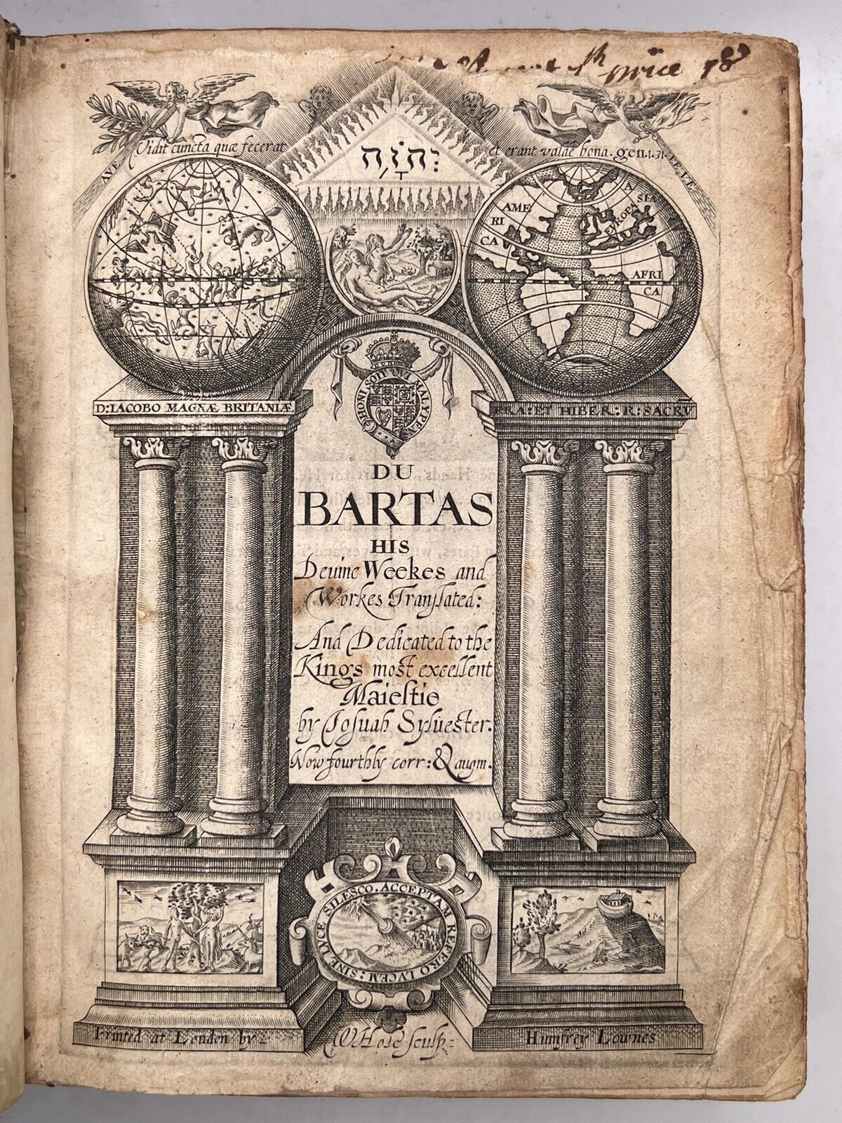 Du Bartas Divine Weeks 1613 & History of Judith