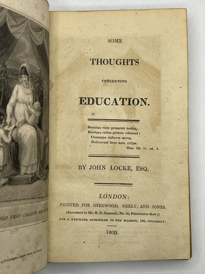 Some Thoughts Concerning Education by John Locke 1809