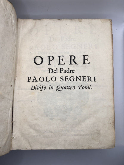 The Works of Paolo Segneri 1773