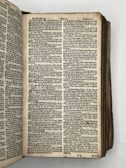 Antique King James Bible 1648