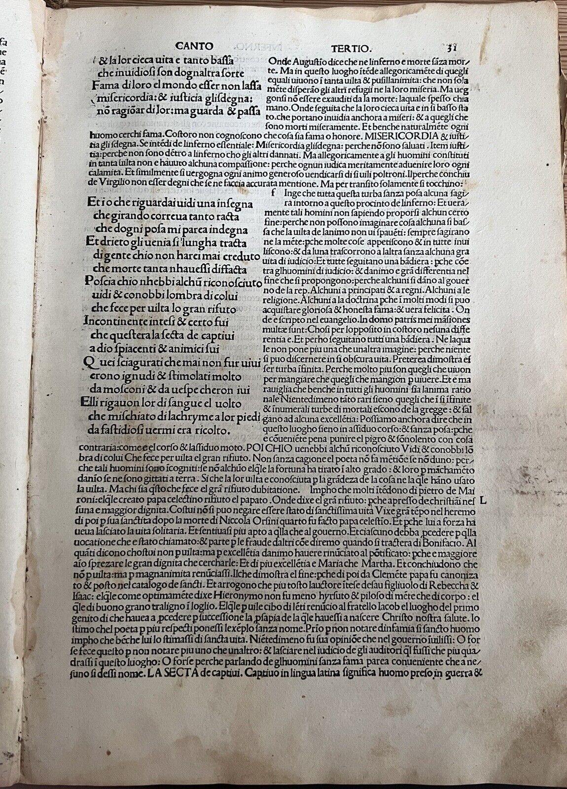 Dante's Divine Comedy 1491: An Incunable Dante