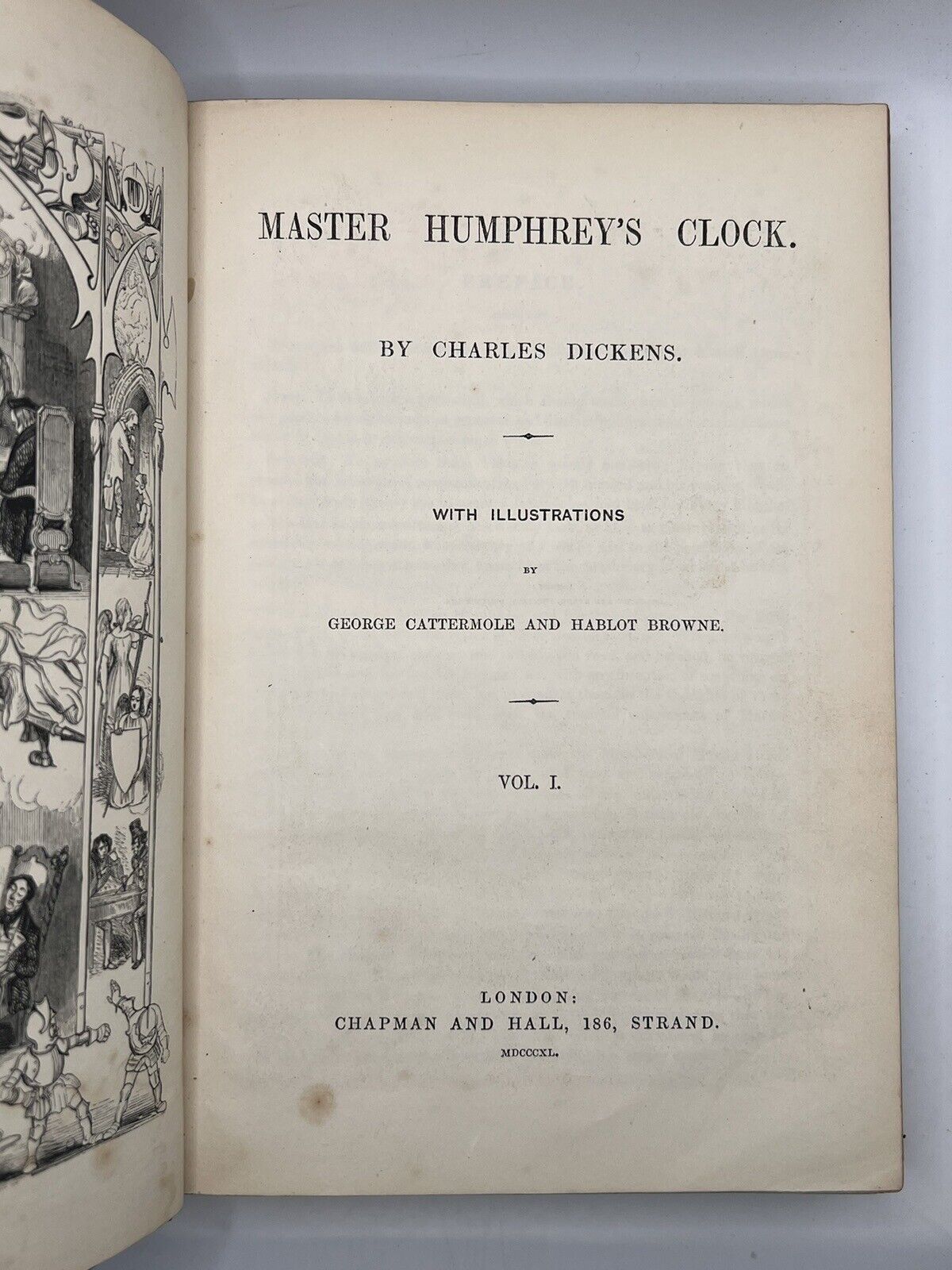 Master Humphrey's Clock by Charles Dickens 1840-41 First Edition with Barnaby Rudge