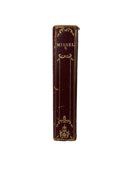 Catholic Missal 1887-1888; Finely Bound by Emile Rouselle