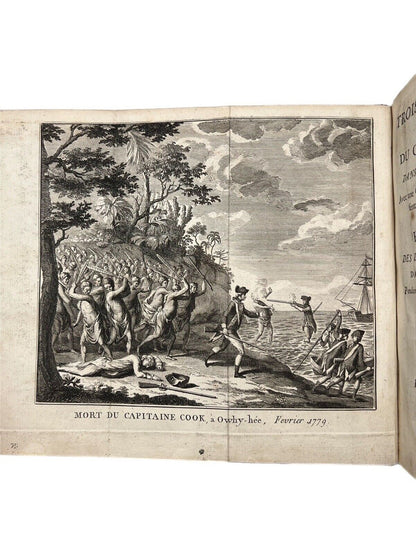 The Third Voyage of Captain Cook 1785 Very Rare Pirated Edition