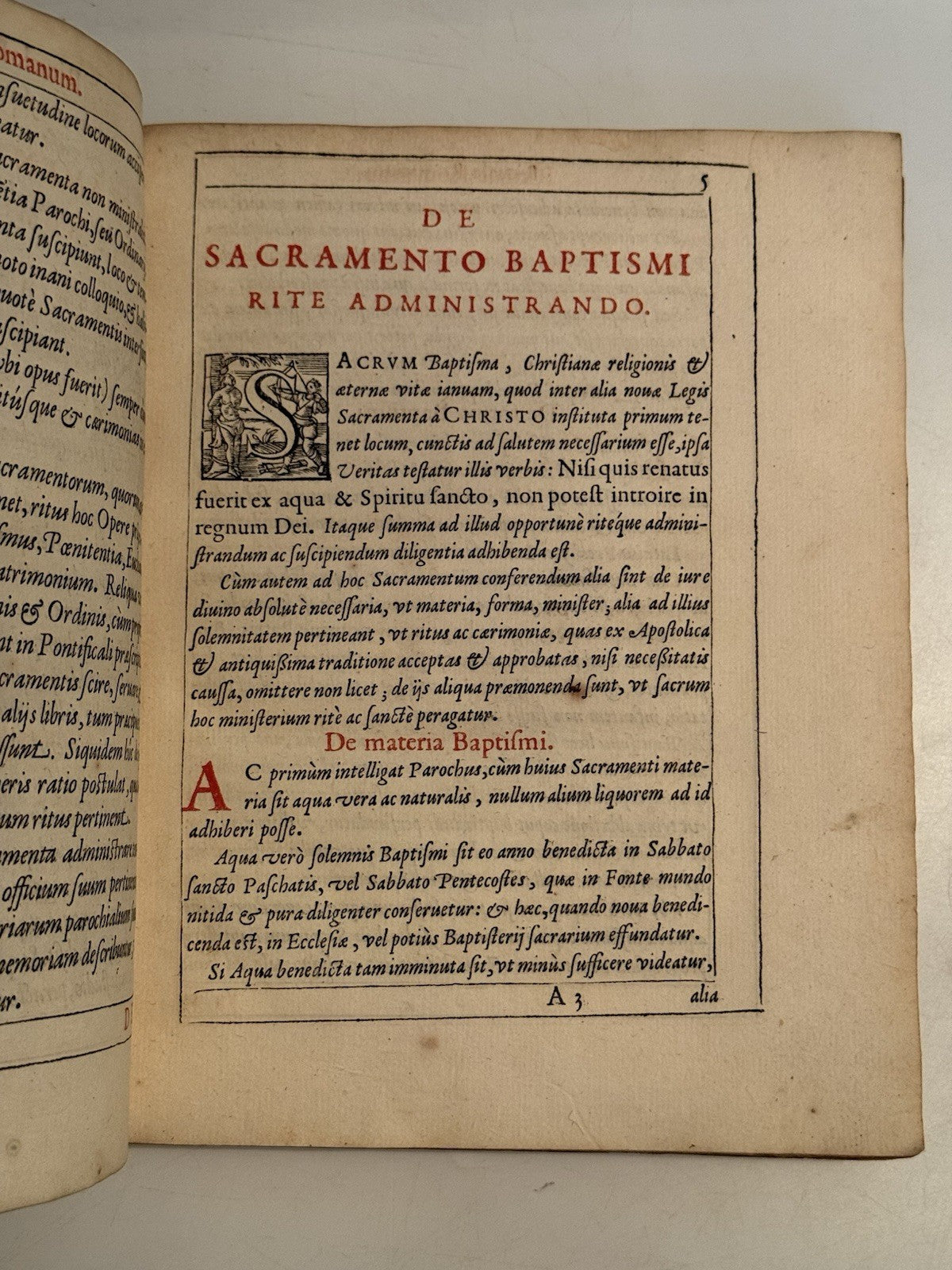 Rituale Romanum 1617 First Plantin Edition & Jesuit Working Copy
