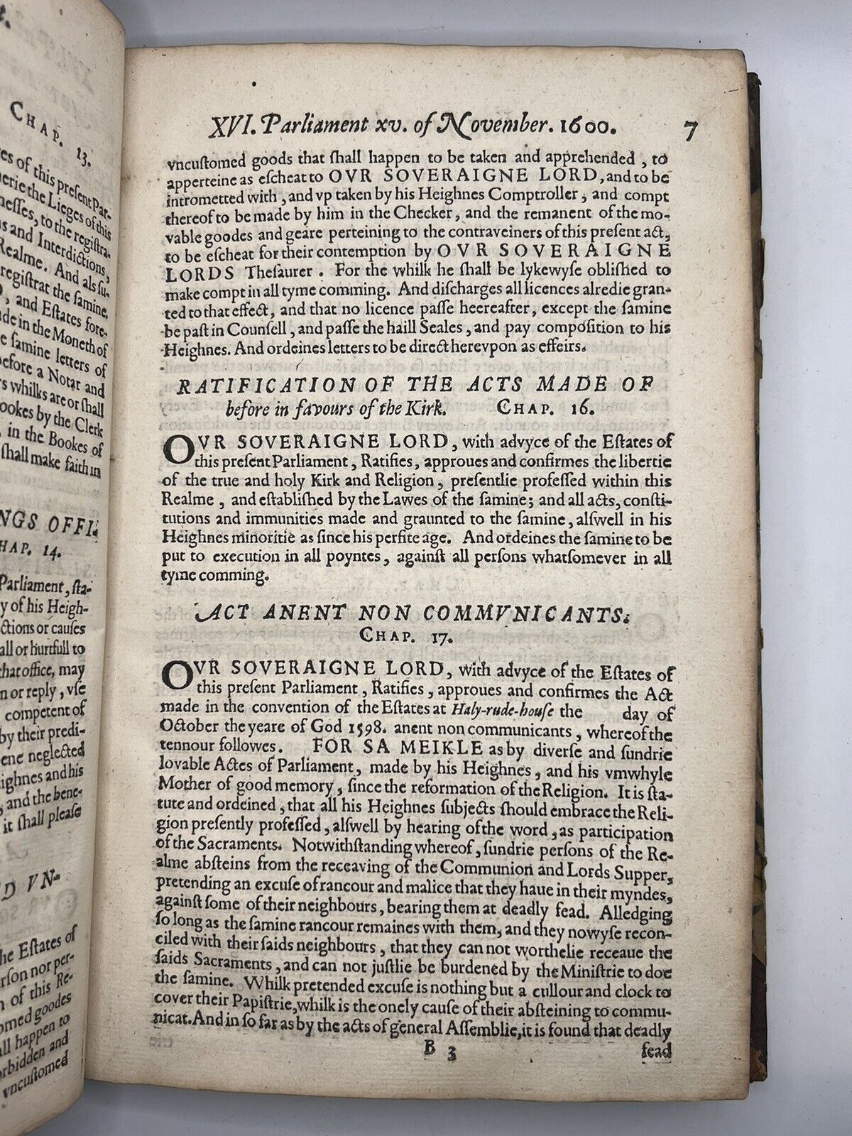 The Laws and Acts of Parliament of 1611