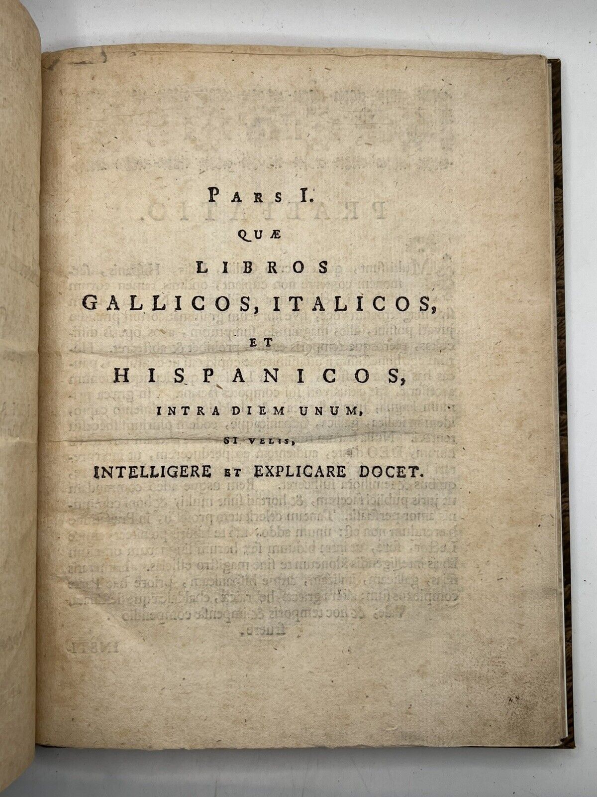 Weitenauer's Method for Learning Languages 1756 French, Italian, Spanish, Greek