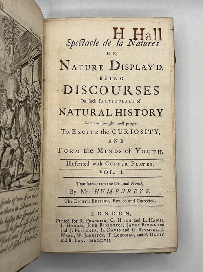 Nature Displayed 1757-1763