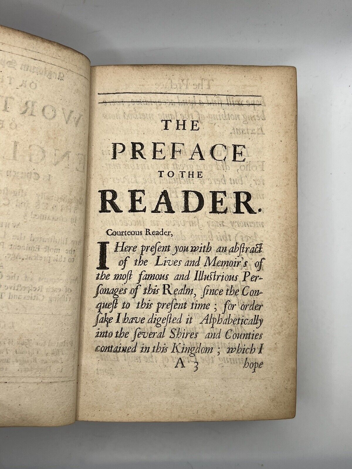 Anglorum Speculum: Worthies of England in Church & State 1684 First Edition