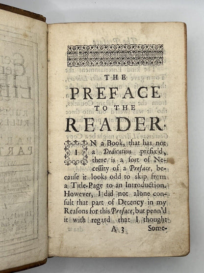 The Gentleman's Library: Rules for Conduct 1715 First Edition [George Berkeley]