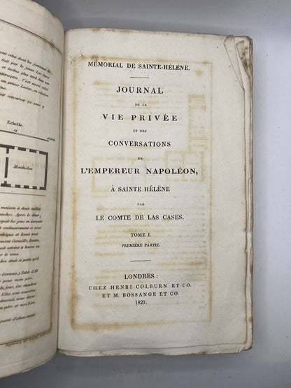 Memorial of Saint Helena by Napoleon 1823 First Edition