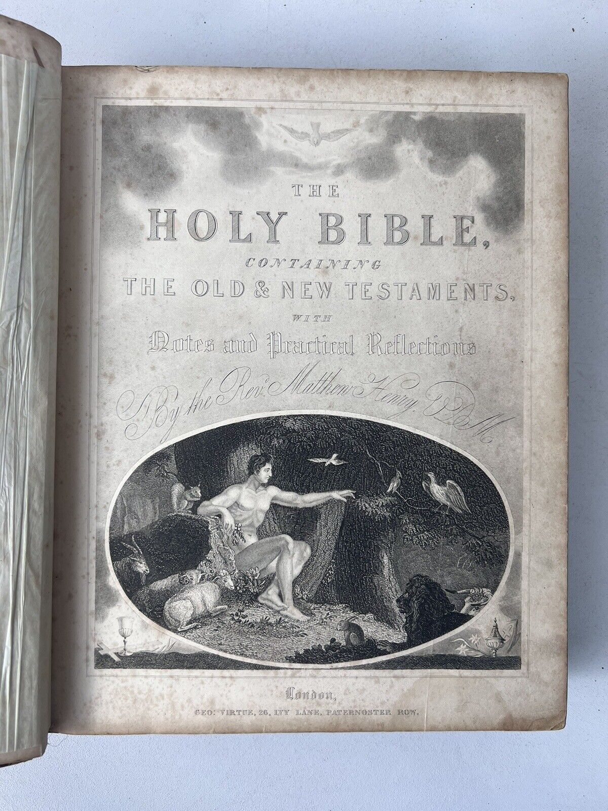 1800s Antique King James Bible