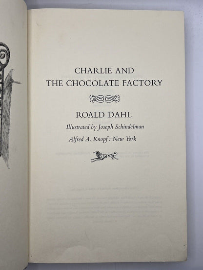 Charlie and the Chocolate Factory by Road Dahl 1964 First Edition Early Printing