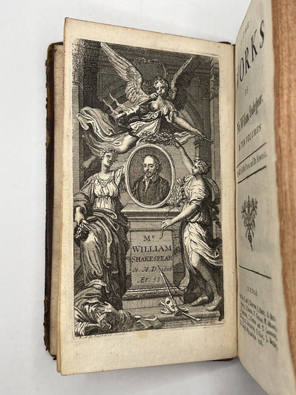 The Works of William Shakespeare 1728 Alexander Pope Edition First Edition Thus