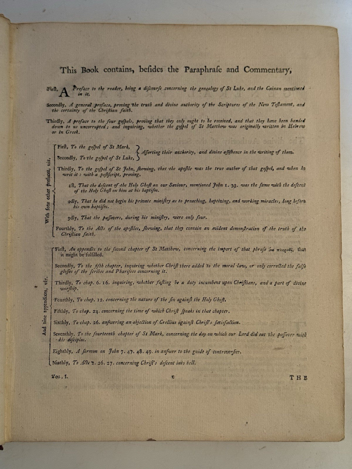 Whitby's New Testament 1761
