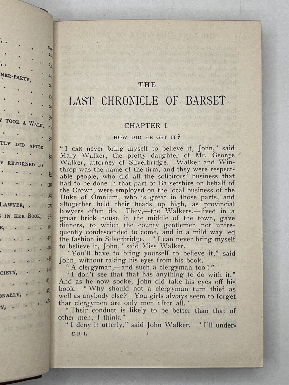 The Last Chronicle of Barset by Anthony Trollope 1923 Ramage Bindings