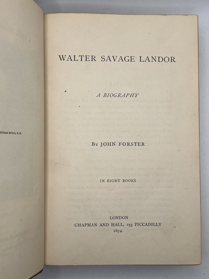 The Works of Walter Savage Landor 1876