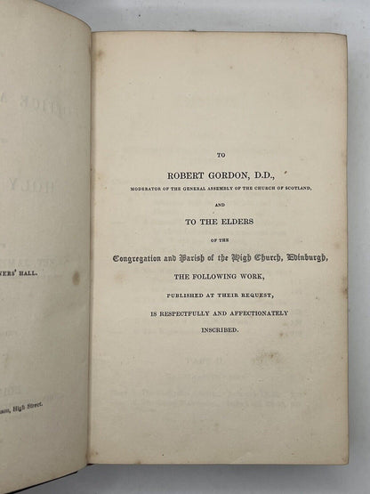 Office and Work of the Holy Spirit by Rev. James Buchanan 1842