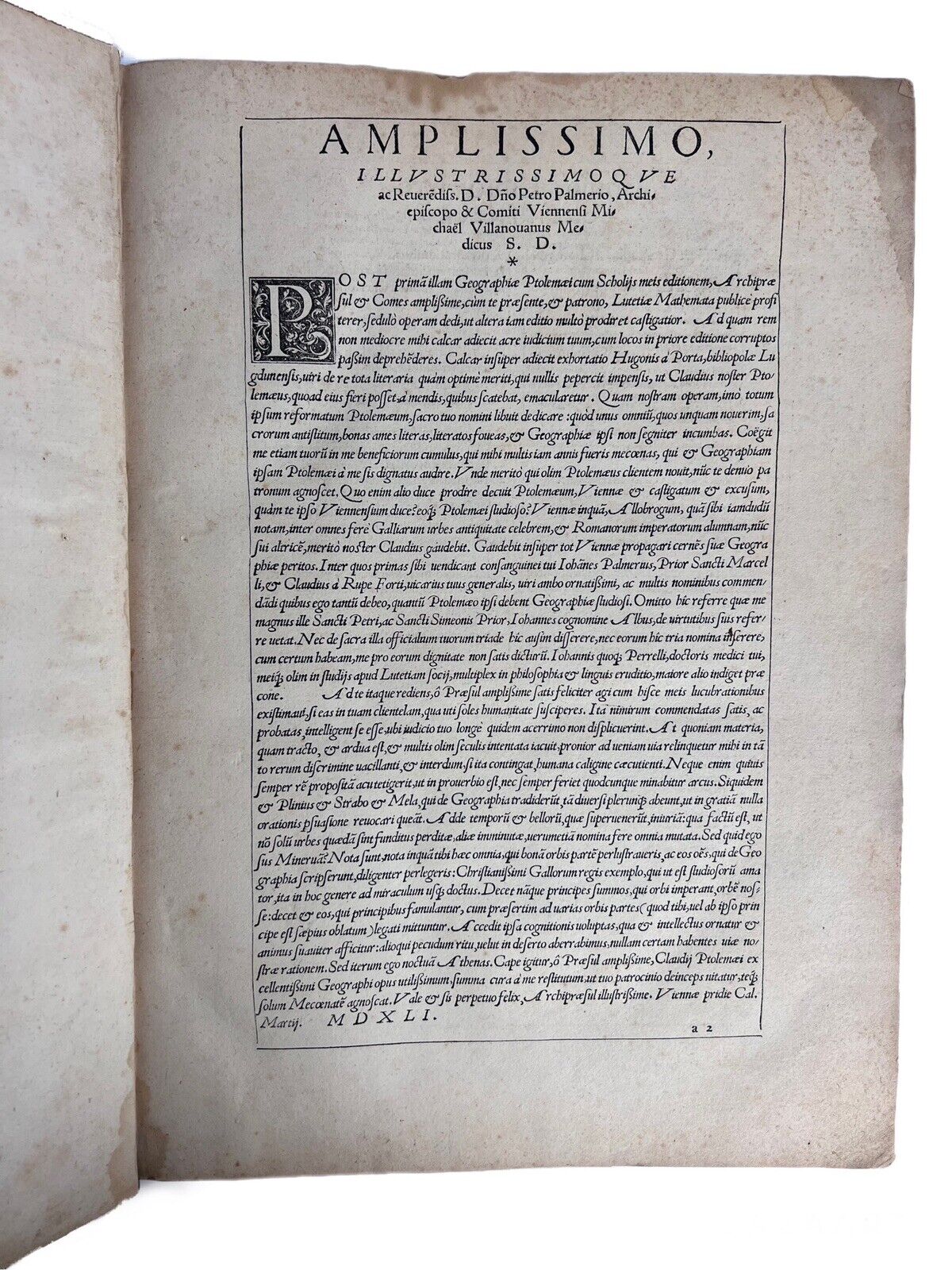 Ptolemy's Geographica 1541