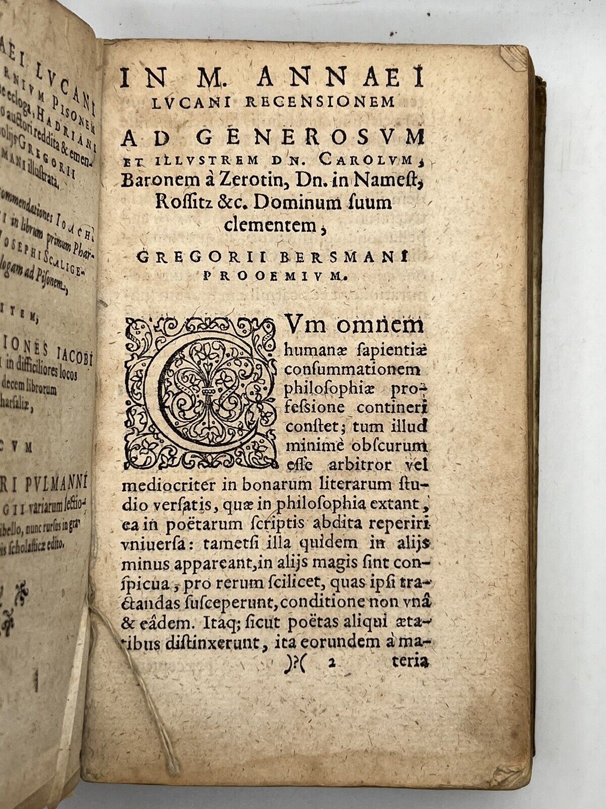 Lucan's Pharsalia 1589