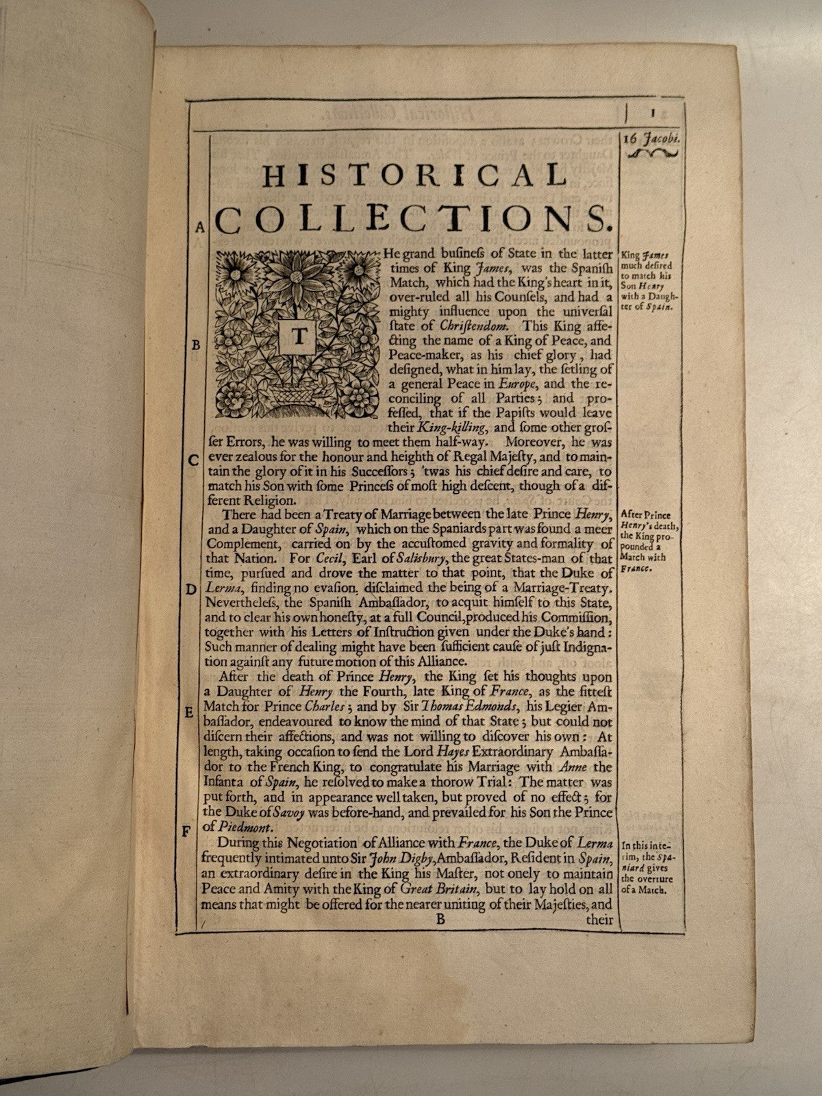 Rushworth History of England 1659-80 First Edition